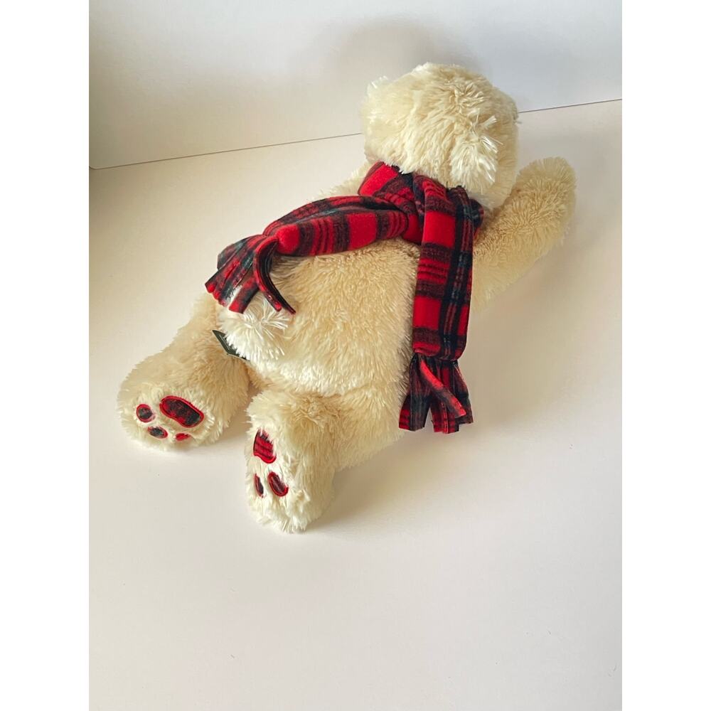 Eddie Bauer Plush Dog Yellow Lab Retriever Stuffed Laying Puppy - Picture 4 of 12